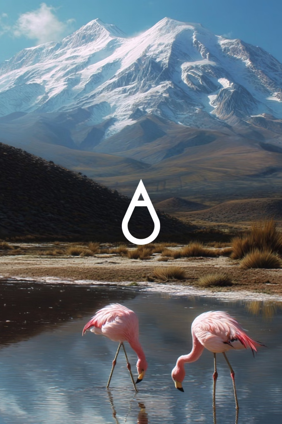 Paisaje andino de montañas nevadas y altiplano: legado y origen de Andelux